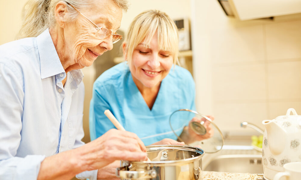 meal preparation in caregiving